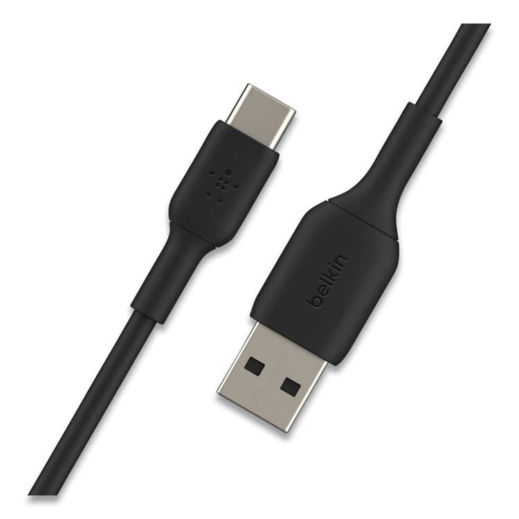 BELKIN COMPONENTS BOOST CHARGE USB-C to USB-A Cable, 3.3 ft, Black (BLKCAB001BT1MBK) thumbnail 3