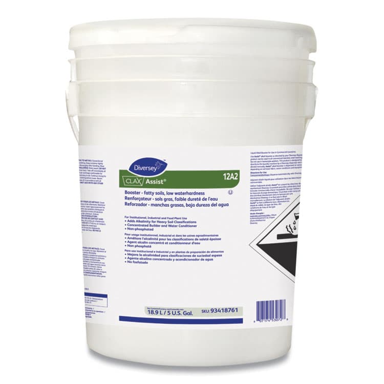 DIVERSEY Clax Assist, 5 gal Pail (DVS93418761)