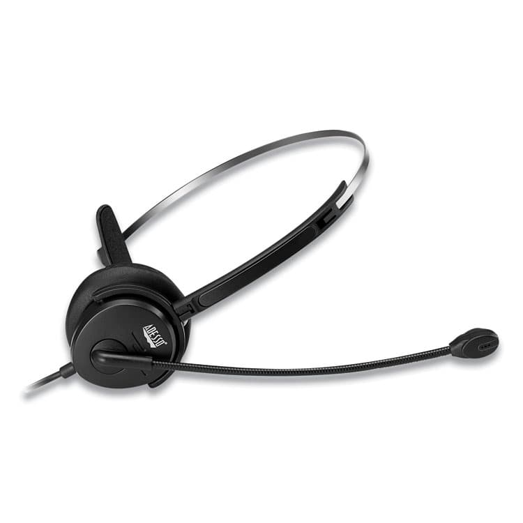 ADESSO Xtream P1 Monaural Over the Head Headset with Microphone, Black (ADEXTREAMP1) thumbnail 2