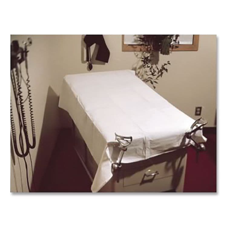 TIDI PRODUCTS Disposable Tissue Drape Sheets, 40 x 48, White, 100/Carton (BHC918302) thumbnail 2