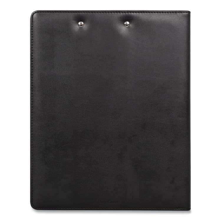 BOND STREET LTD. Faux-Leather Padfolio, Notched Front Cover with Clipboard Fastener, 9 x 12 Pad, 9.75 x 12.5, Black (BND5041BSBLACK) thumbnail 2