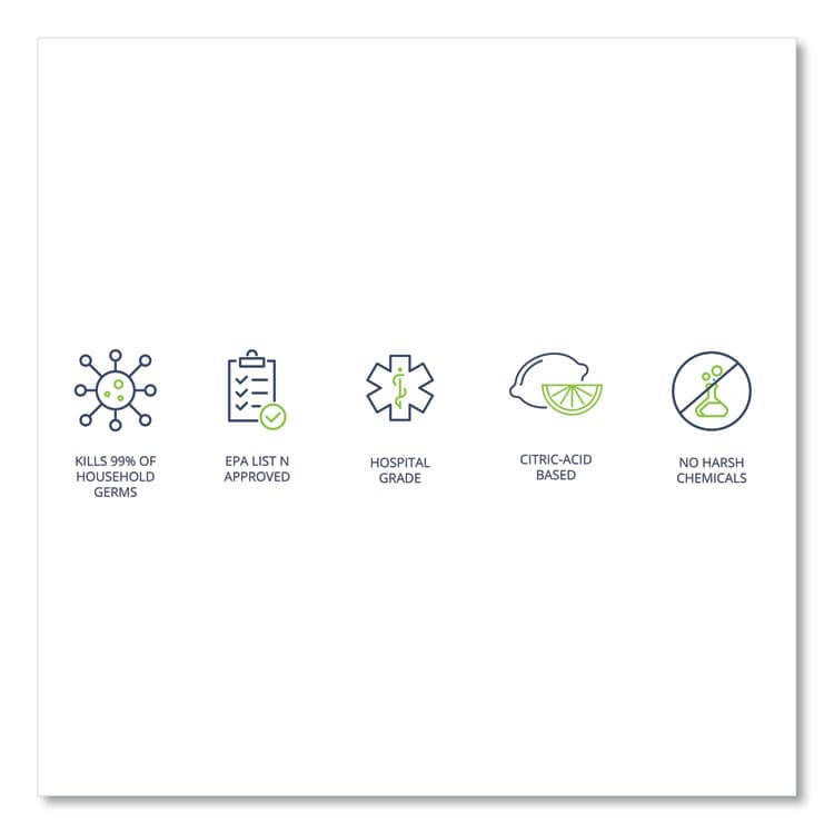 WEXFORD LABS CleanCide Disinfecting Wipes, 1-Ply, 8 x 5.5, Fresh Scent, White, 400/Tub (WXF3130B400DEA) thumbnail 4