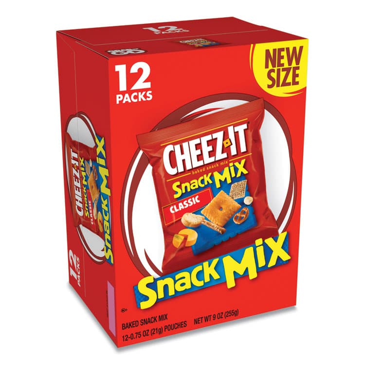 KEEBLER COMPANY Snack Mix, Classic Cheese, 0.75 oz Bag, 12/Box (KEB11719)