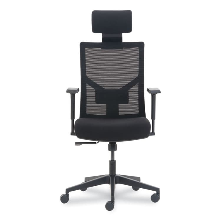 LA-Z-BOY CHAIR COMPANY Mesh Back Molded Foam Task Chair, Supports Up to 275 lb, Black Seat/Back (LZB60021) thumbnail 3