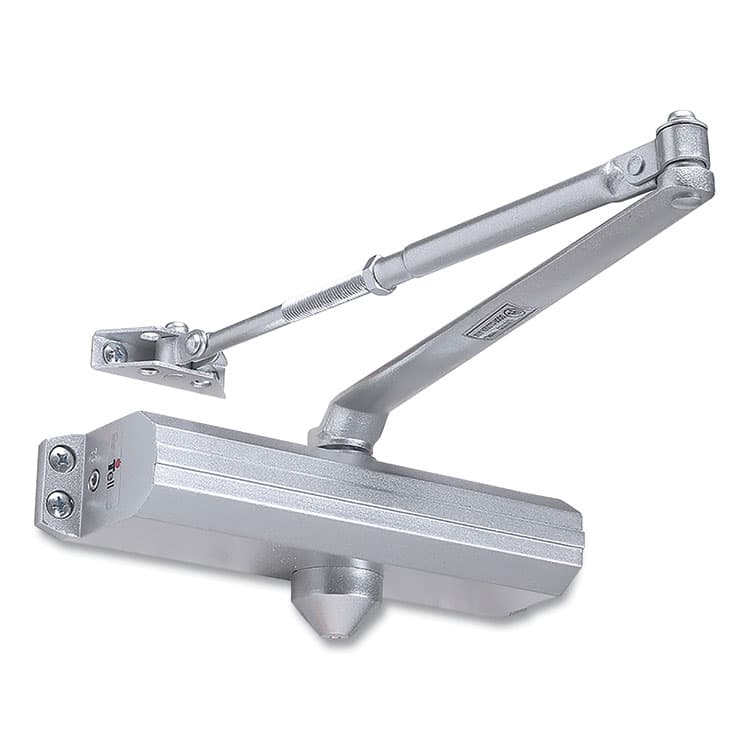 TELL MANUFACTURING 600 Series Door Closer, Adjustable 1-4 Spring Size, Aluminum (PFQDC100018)
