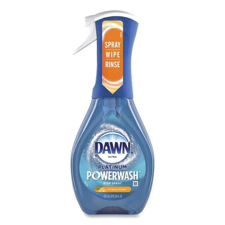 PROCTER & GAMBLE Platinum Powerwash Dish Spray, Citrus Scent, 16 oz Spray Bottle (PGC40657)