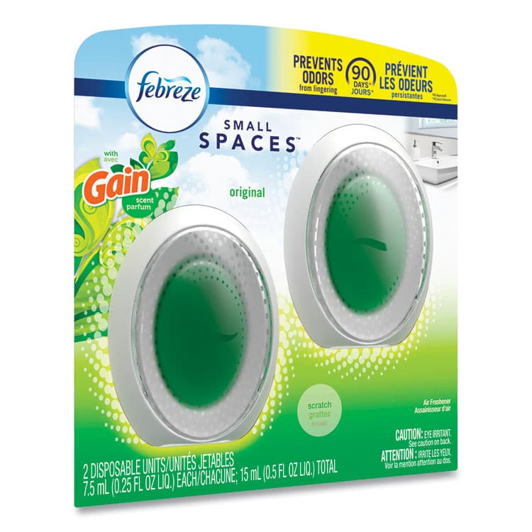 PROCTER & GAMBLE smallSPACES, Gain Original Scent, 7.5 mL Cartridge, 2/Pack (PGC93330EA) thumbnail 4