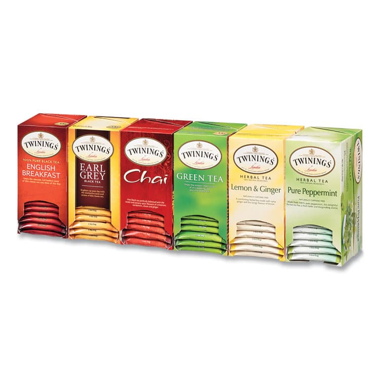 TWININGS NORTH AMERICA Tea Bags, Assorted, 25/Box (TWG54191) thumbnail 4