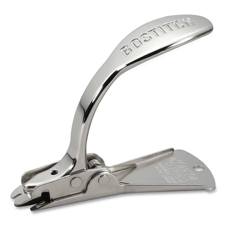 STANLEY BOSTITCH Heavy-Duty Push Staple Remover, Chrome (BOSG27W)