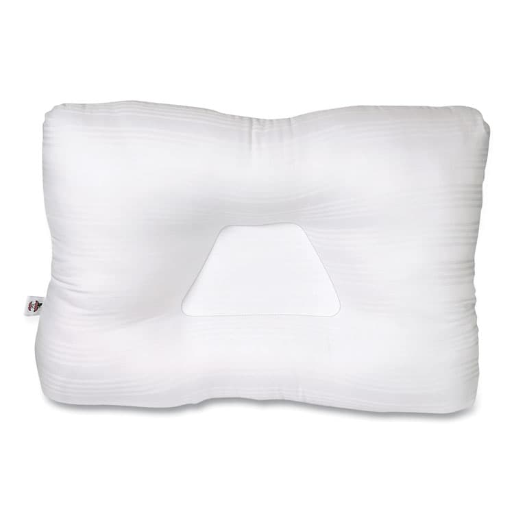 CORE PRODUCTS INTERNATIONAL, Mid-Core Cervical Pillow, Standard, 22 x 4 x 15, Gentle, White (COE222)