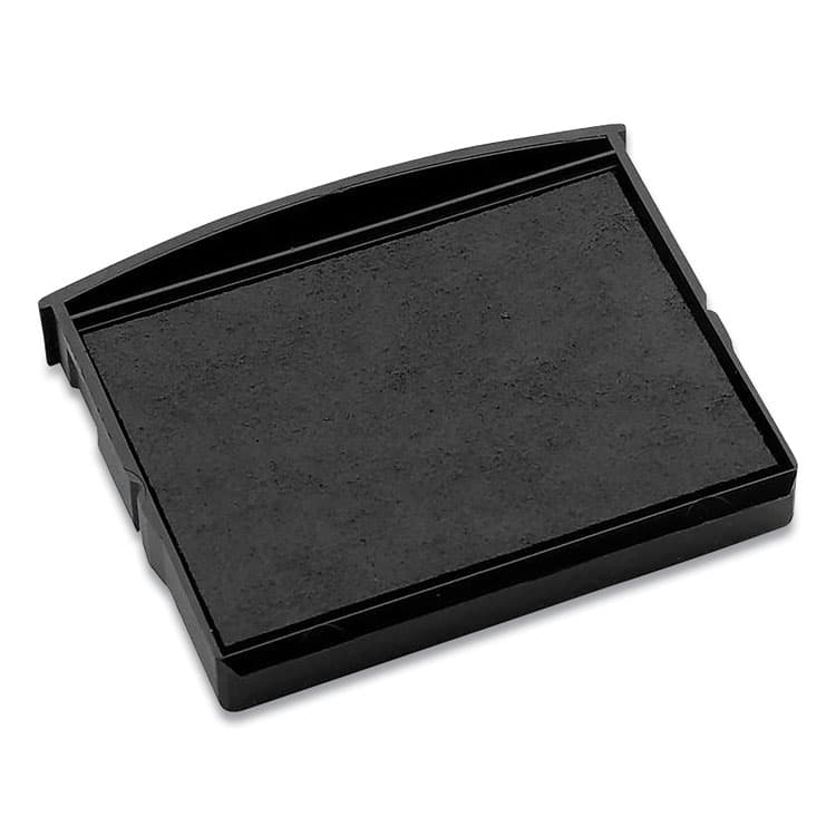 CONSOLIDATED STAMP 2000 PLUS Replacement Ink Pad for 2600 Series Message-Daters, 2.5" x 2", Black (COS062091)