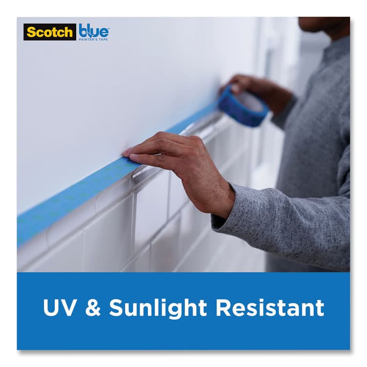 3M/COMMERCIAL TAPE DIV. Sharp Lines Multi-Surface Painter's Tape, 3" Core, 0.94" x 60 yds, Blue (MMM70006578119) thumbnail 4