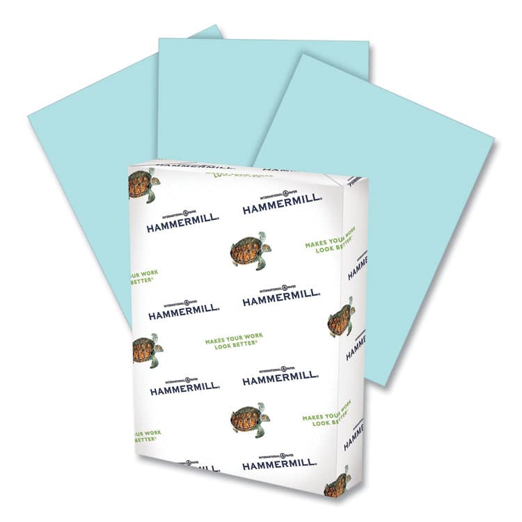 HAMMERMILL/HP EVERYDAY PAPERS Colors Print Paper, 20 lb Bond Weight, 11 x 17, Blue, 500/Ream (HAM102137) thumbnail 2