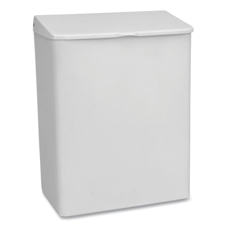 IMPACT PRODUCTS, LLC Enamel Feminine Napkin Receptacle, Metal, White (IMP25033000)