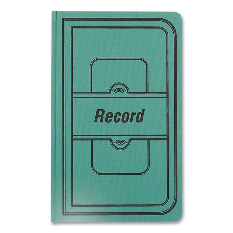 REDIFORM OFFICE PRODUCTS Tuff Series Record Book, Green Cover, 12 x 7.5 Sheets, 150 Sheets/Book (REDA66150R) thumbnail 2