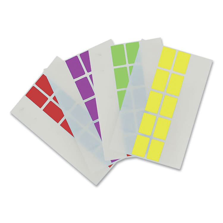 REDI-TAG CORPORATION Removable Page Flags, Red/Blue/Green/Yellow/Purple, 100/Color, 500/Pack (RTG76825) thumbnail 4