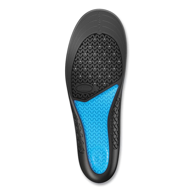 SCHOLL'S WELLNESS COMPANY LLC Comfort and Energy Work Massaging Gel Insoles, Women, Women's Sizes 6 to 11, Black/Blue, Pair (DSC59064) thumbnail 4
