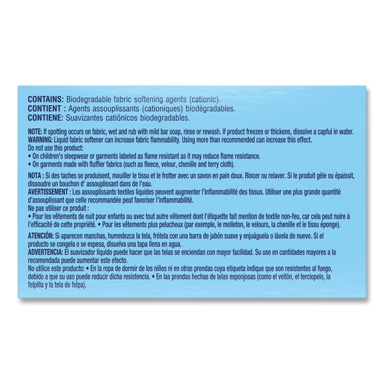 PROCTER & GAMBLE Coin Vend Liquid Fabric Softener, Single-Use Packet, April Fresh, 156/Carton (PGC02500) thumbnail 2