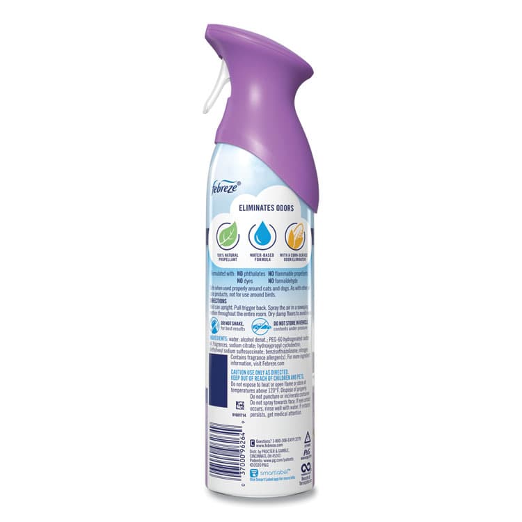 PROCTER & GAMBLE AIR, Mediterranean Lavender, 8.8 oz Aerosol Spray, 6/Carton (PGC96264) thumbnail 2