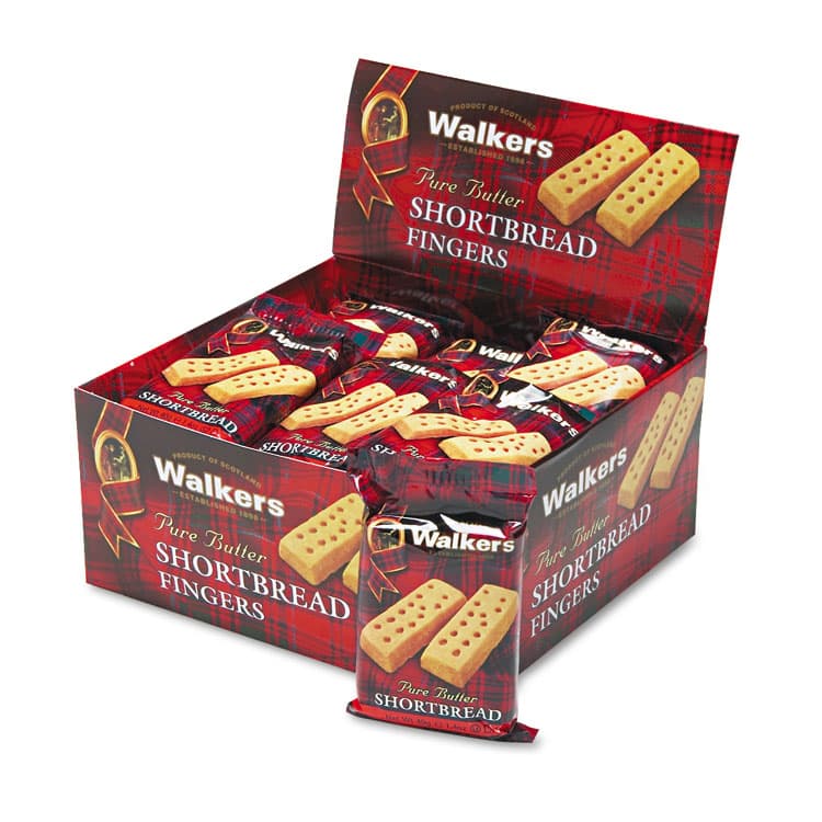 WALKERS SHORTBREAD LTD. Shortbread Cookies, 2/Pack, 24 Packs/Box (OFXW116)