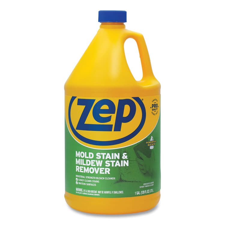 ZEP . Mold Stain and Mildew Stain Remover, 1 gal, 4/Carton (ZPEZUMILDEW128C) thumbnail 2