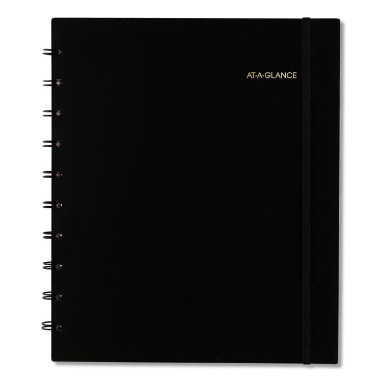 AT-A-GLANCE Move-A-Page Academic Weekly/Monthly Planners, 11 x 9, Black Cover, 12-Month (July to June): 2025 to 2026 (AAG70957E05)