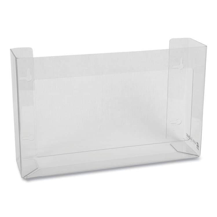 CFS BRANDS Clear Plexiglas Disposable Glove Dispenser, 3-Box, Plexiglas, Clear, 18 x 3.75 x 10 (SJMG0805) thumbnail 2