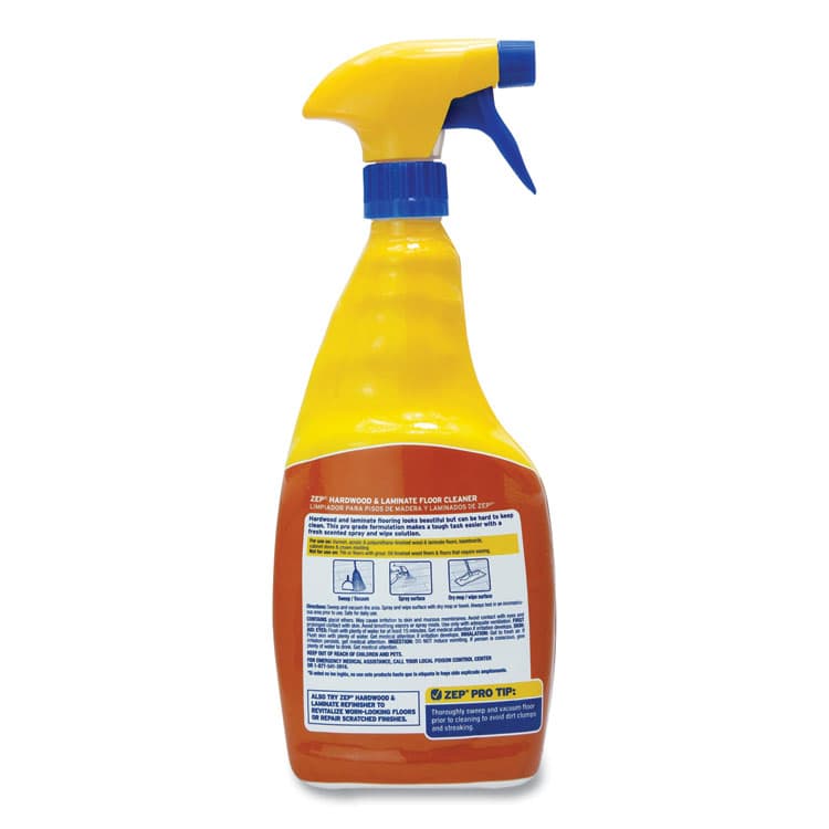 ZEP . Hardwood and Laminate Cleaner, 32 oz Spray Bottle (ZPEZUHLF32EA) thumbnail 2