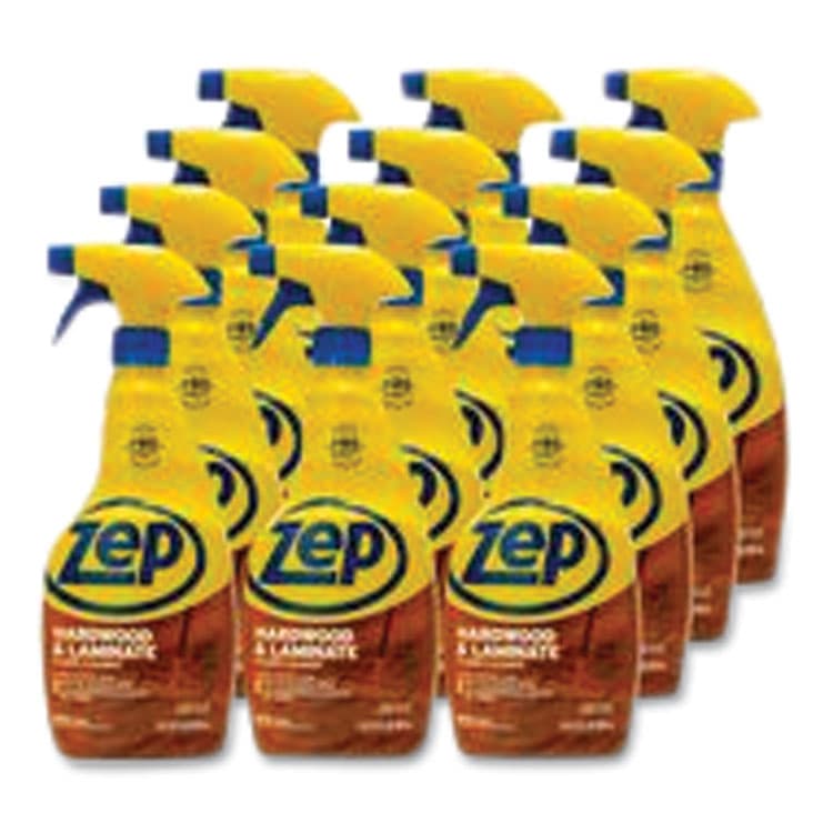 ZEP . Hardwood and Laminate Cleaner, 32 oz Spray Bottle, 12/Carton (ZPEZUHLF32CT)