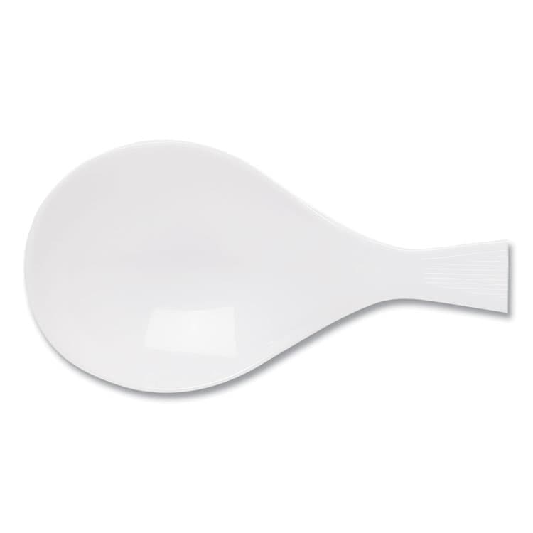 DIXIE FOOD SERVICE Plastic Cutlery, Heavyweight Soup Spoon, White, 1,000/Carton (DXESH217) thumbnail 3