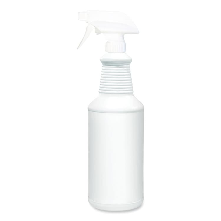 DIVERSEY Water Only Spray Bottle, 32 oz, White, 12/Carton (DVO05357)