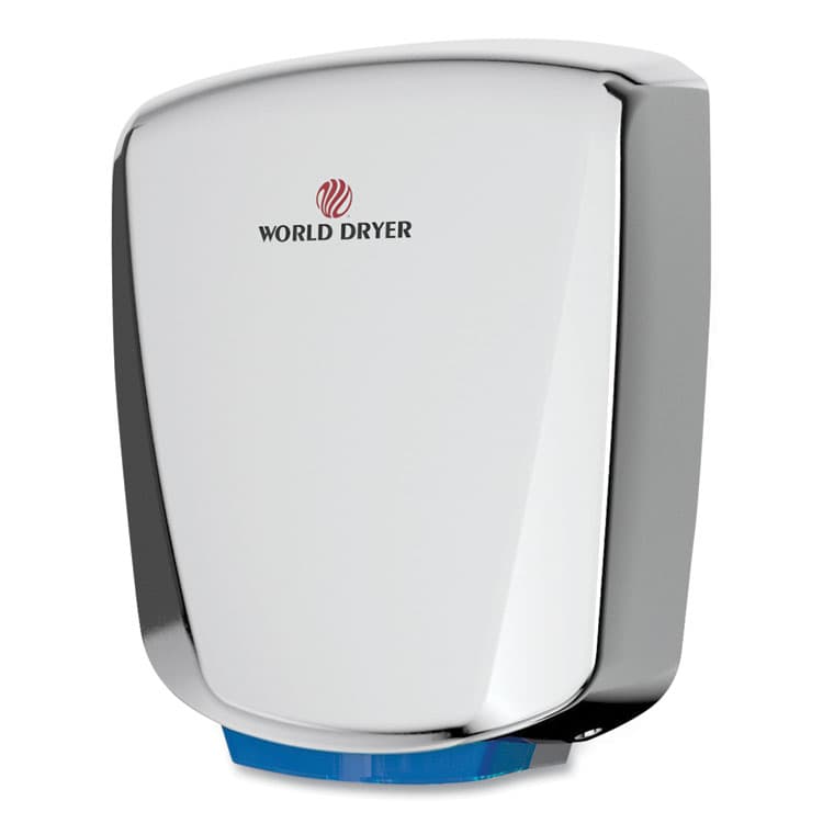 WORLD DRYER CORPORATION VERDEdri Hand Dryer, 120 V, 3.9 x 12.25 x 14.5, Polished Stainless Steel (WRLQ972A2) thumbnail 3