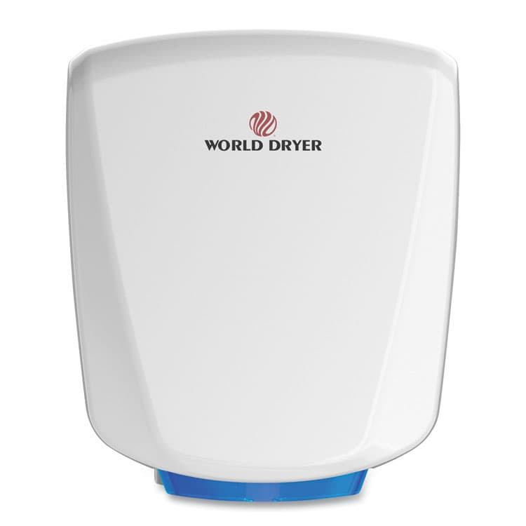 WORLD DRYER CORPORATION VERDEdri Hand Dryer, 120 V, 3.9 x 12.25 x 14.5, White (WRLQ974A2)