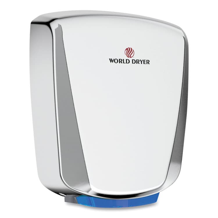 WORLD DRYER CORPORATION VERDEdri Hand Dryer, 120 V, 3.9 x 12.25 x 14.5, Polished Stainless Steel (WRLQ972A2) thumbnail 2