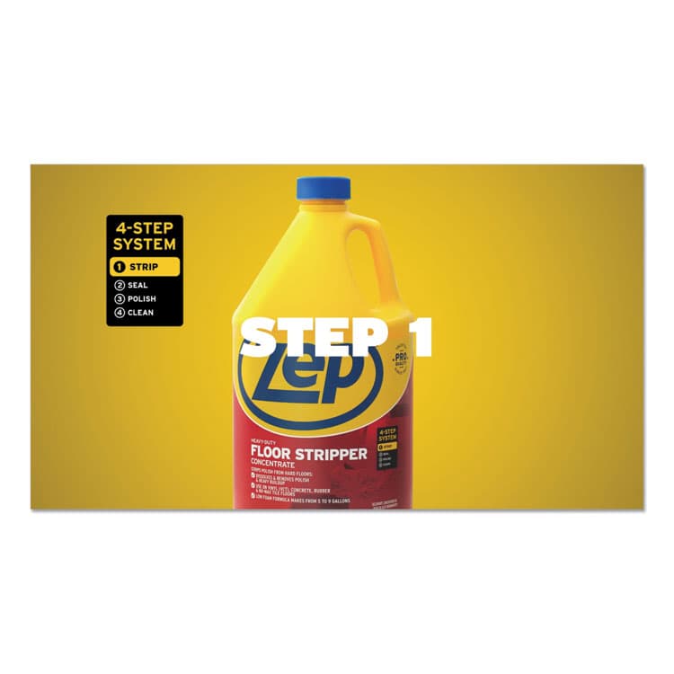 ZEP . Floor Stripper, 1 gal Bottle (ZPEZULFFS128EA) thumbnail 4