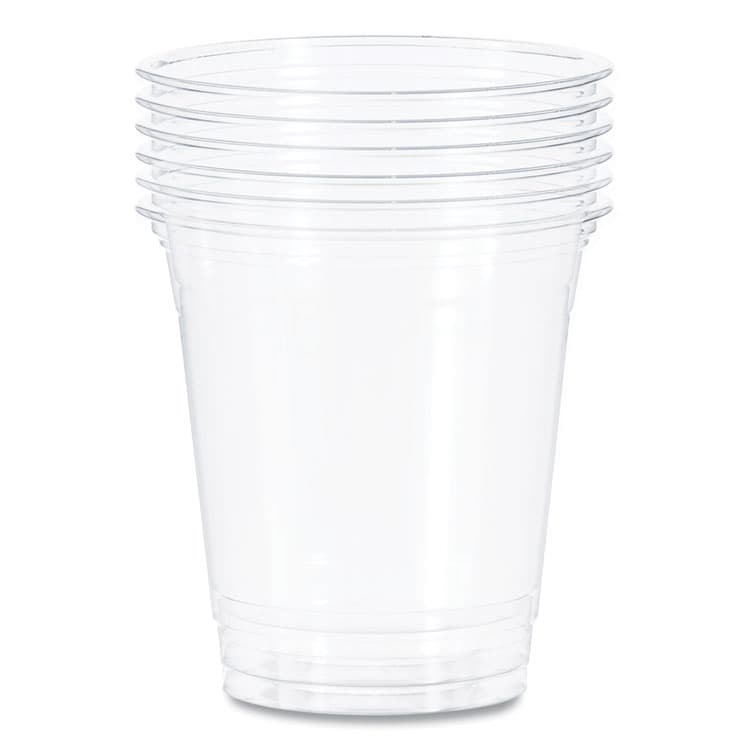 DART Ultra Clear PET Cups, Practical Fill, 12 oz to 14 oz, Plastic, 50/Bag, 20 Bags/Carton (DCCTP12CT) thumbnail 3
