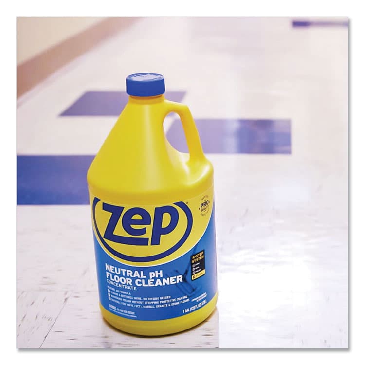 ZEP . Neutral Floor Cleaner, Fresh Scent, 1 gal Bottle (ZPEZUNEUT128EA) thumbnail 3