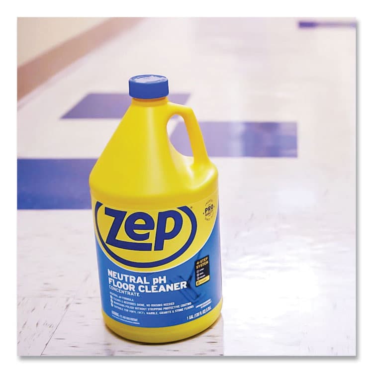 ZEP . Neutral Floor Cleaner, Fresh Scent, 1 gal, 4/Carton (ZPEZUNEUT128CT) thumbnail 4