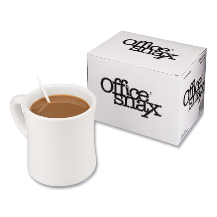 OFFICE SNAX, . Plastic Stir Sticks, 5", White, 1,000/Box (OFXSTR5) thumbnail 3