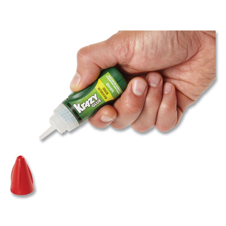ELMER'S PRODUCTS, . Maximum Bond Krazy Glue EZ Squeeze Gel, 0.14 oz, Dries Clear (EPIKG49048MR) thumbnail 3