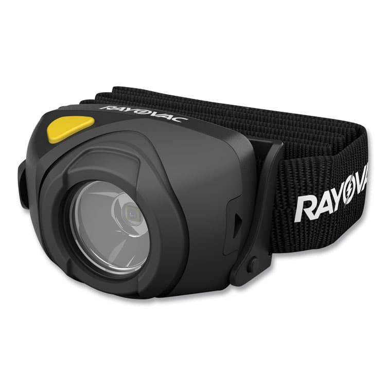 RAY-O-VAC Virtually Indestructible LED Headlight, 3 AAA Batteries (Included), 30 m Projection, Black (RAYDIYHL3AAABTA) thumbnail 2