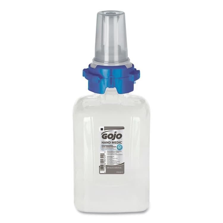 GO-JO INDUSTRIES HAND MEDIC Professional Skin Conditioner for Industrial Environments, Refill for GOJO ADX-7 Dispenser, 685 mL, 4/Carton (GOJ874504)