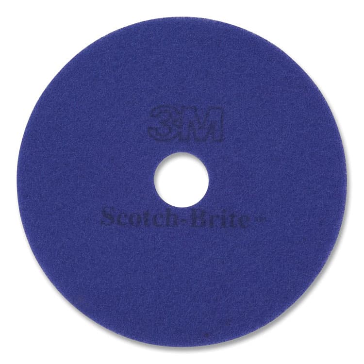 3M/COMMERCIAL TAPE DIV. Diamond Floor Pads, 24" Diameter, Purple, 5/Carton (MMM08420)