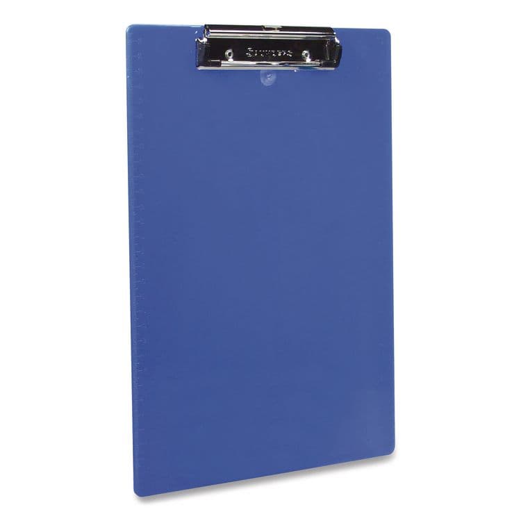 SAUNDERS MFG. CO., . Recycled Plastic Clipboard, 0.5" Clip Capacity, Holds 8.5 x 11 Sheets, Cobalt (SAU21582) thumbnail 3