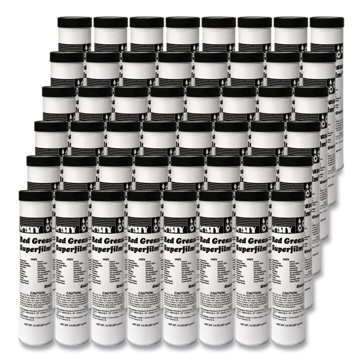 ZEP . NLGI #2 Red Grease, 14 oz Tube, 48/Carton (AMR1003057) thumbnail 4