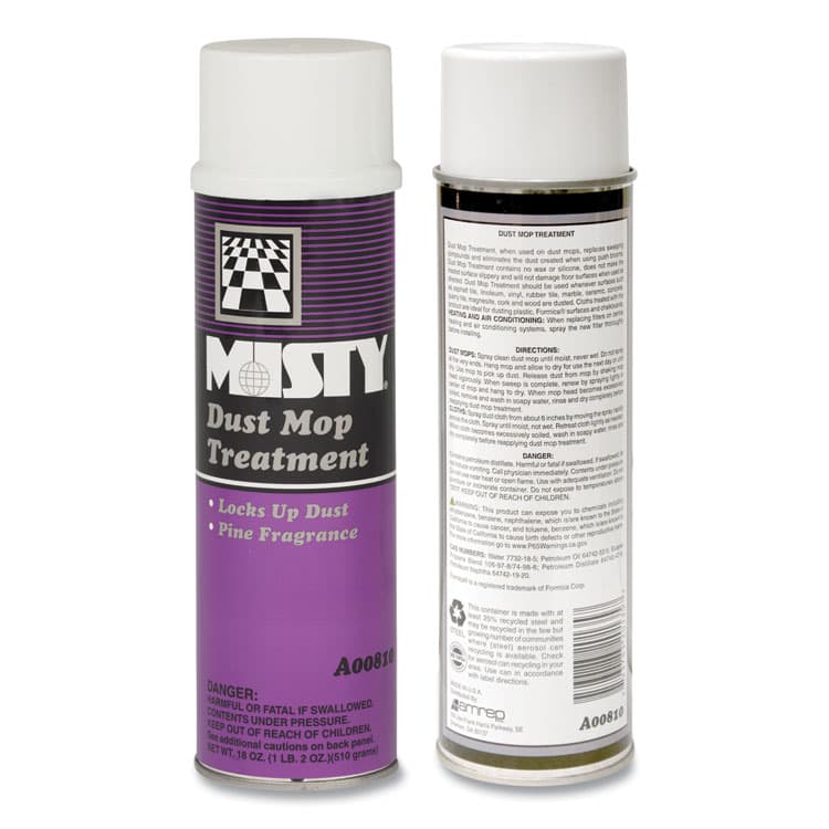 ZEP . Dust Mop Treatment, Pine, 20 oz Aerosol Spray, 12/Carton (AMR1003402) thumbnail 4