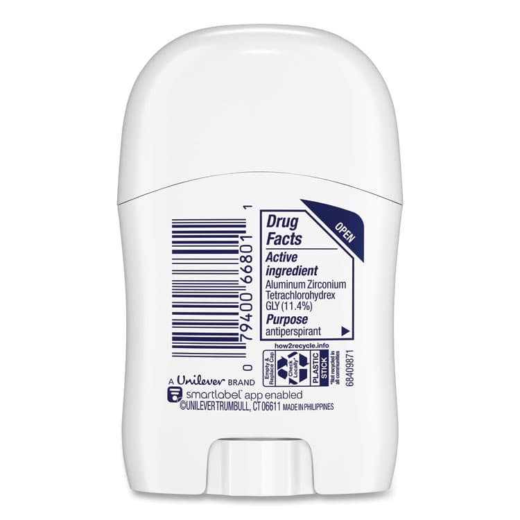 UNILEVER Invisible Solid Antiperspirant Deodorant, Floral Scent, 0.5 oz, 36/Carton (UNI66801CT) thumbnail 2