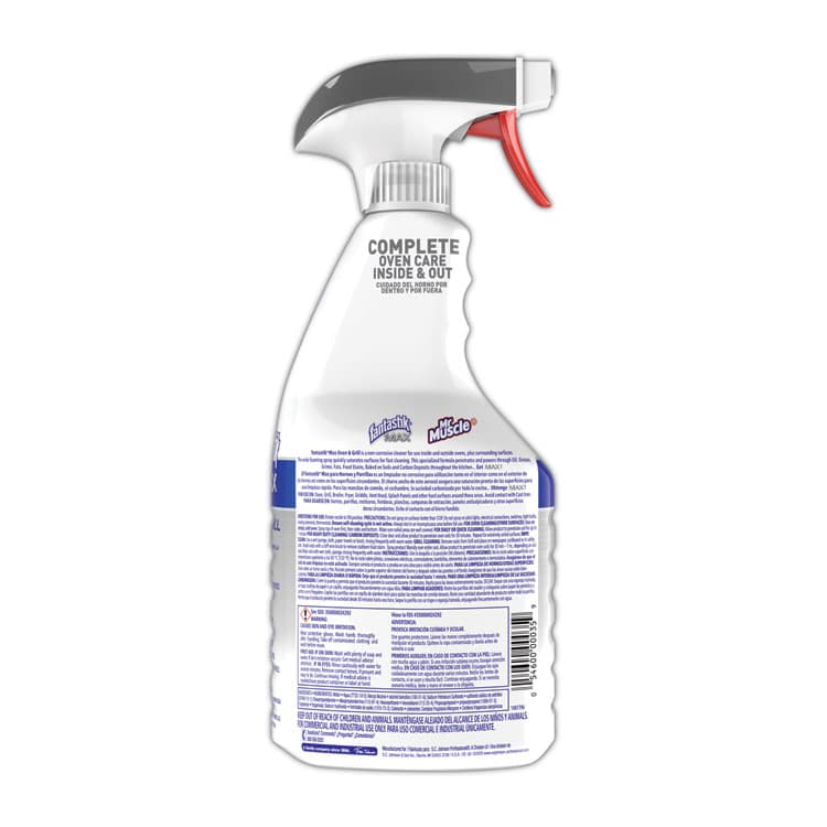 SC JOHNSON MAX Oven and Grill Cleaner, 32 oz Bottle, 8/Carton (SJN323562CT) thumbnail 4