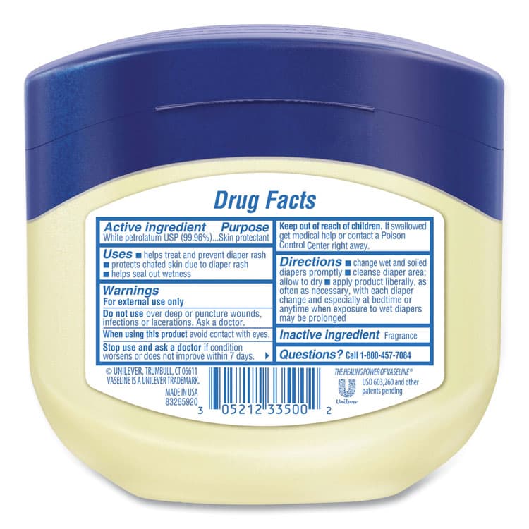 UNILEVER Jelly Original, 13 oz Jar (UNI34500) thumbnail 2