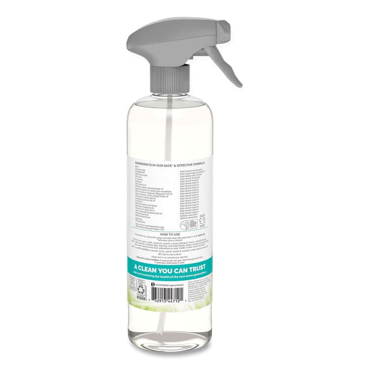 SEVENTH GENERATION Natural Glass and Surface Cleaner, Sparkling Seaside, 23 oz Trigger Spray Bottle (SEV44712EA) thumbnail 2